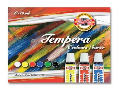 100300 barvy temperove 6ks 10ml