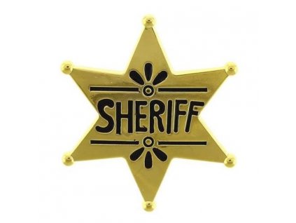 0003996 odznak sheriff 510