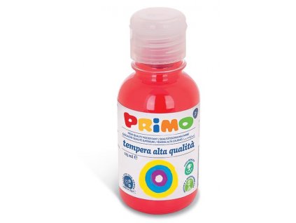 Temperová barva PRIMO, 125 ml, červená