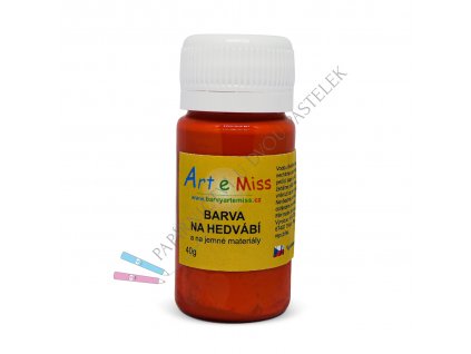 hedvabi cervena 52