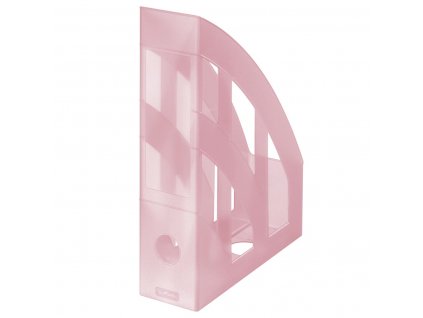 111429 stojan na spisy transparentni rose