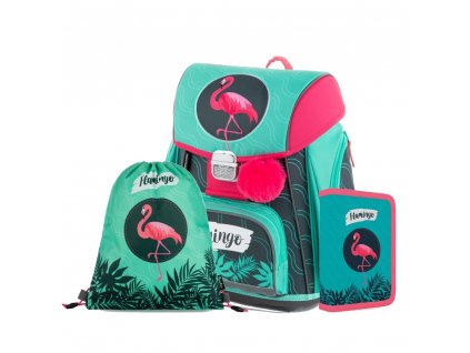 Školní set 3dílný PREMIUM Flamingo