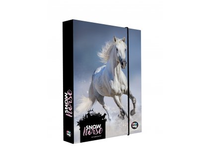Desky A5 box na sešity Jumbo snow horse