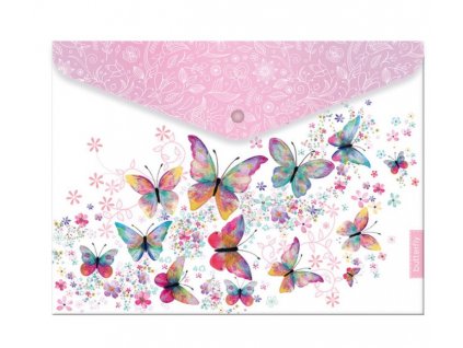 Plastový obal A5 s drukem Butterfly