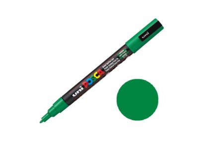 Popisovač Posca akrylový zelená 0,9-1,3mm