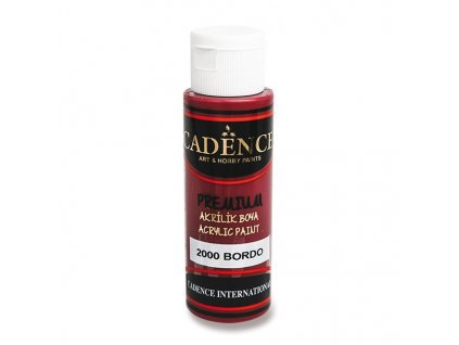 Akrylová barva CADENCE Premium, vínová, 70 ml