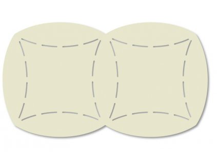 sablona krabicka ctverec