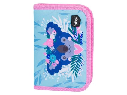 BAAGL Školní penál klasik dvě chlopně Koala