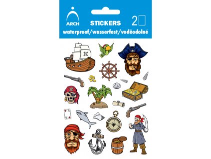 pirati samolepky