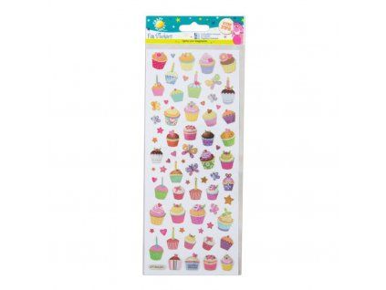 134305 samolepky cupcakes