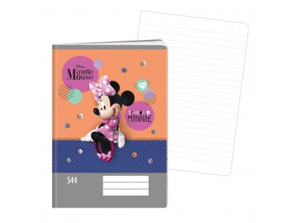 Sešit A5, 40 listů, TYP 544 licence Disney Minnie