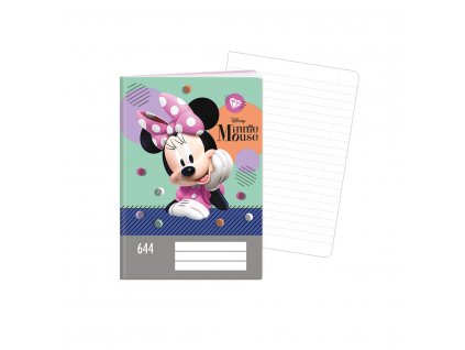 Sešit A6, 40 listů, TYP 644 licence Disney Minnie