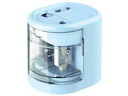 Ořezávátko elektrické stolní PS12-USB RAPESCO modré 2 otvory baterie/USB