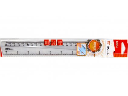 ruler deli 20cm original 5372