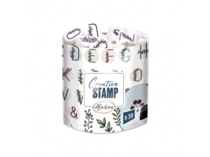 StampoScrap ALADINE, Květinová abeceda a věnečky