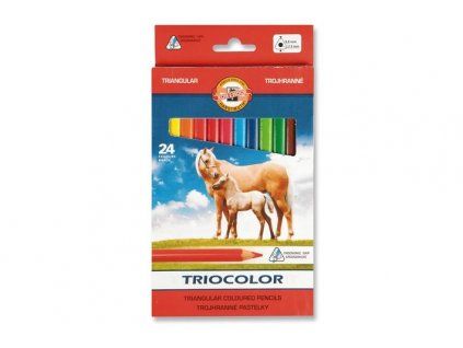 144197 pastelky triocolor 24ks