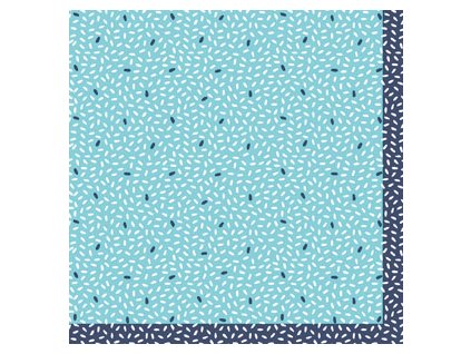 Ubrousky Tissue 33 x 33 cm Rice Blue 3vrstvé