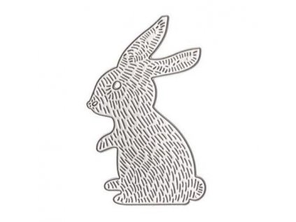 Vyřezávací šablony králíčci 6,0 cm X 9,5 cm