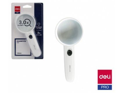 150970 lupa 65mm led deli e9098