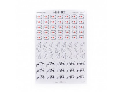 157567 papirove samolepky v arsiku a5 dopisy