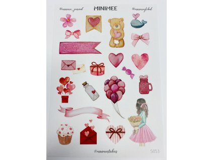 157612 papirove samolepky v arsiku a5 love