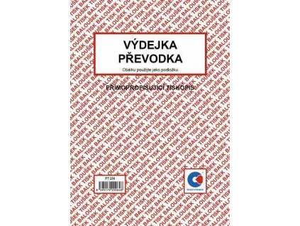 vydejka prevodka