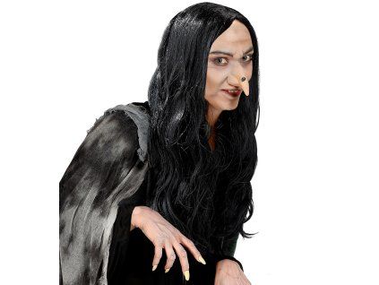 Černá paruka čarodějka
