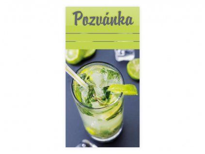 160003 pozvanka mojito drink