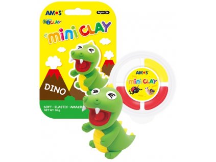 I-Clay MINI CLAY modelovací hmota 4 x 7,5 g DINO