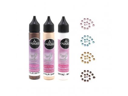 tekute perly 25 ml metalicke vyberte odstin