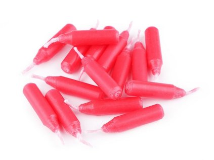 Svíčka do skořápek mix barev, 15ks