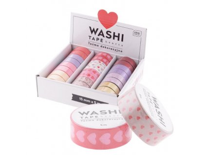 washi hearts
