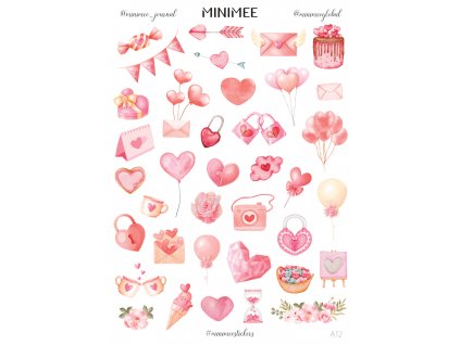 182795 papirove samolepky v arsiku a5 miluji