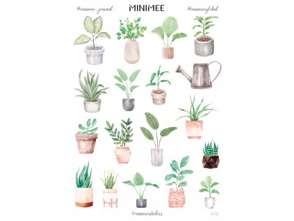 182807 papirove samolepky v arsiku a5 rostliny