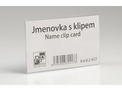 Jmenovka s klipem