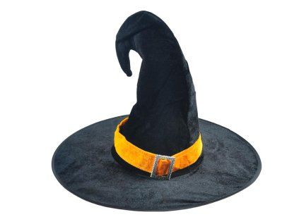 185132 185132 klobouk carodejnicky cerny 44x34cm