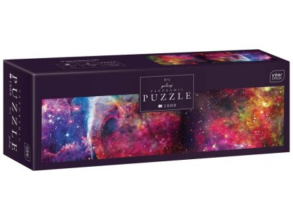 Puzzle 1000 Panoramic Galaxy 1, 96x32cm Interdruk