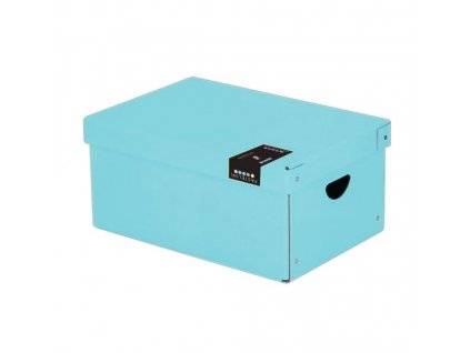 Krabice lamino velká PASTELINI modrá