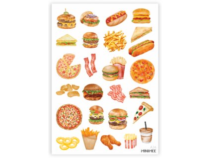 187353 papirove samolepky v arsiku a5 fast food