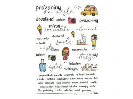 190532 samolepky a5 prazdniny ve meste