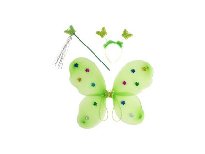 Souprava motýlek zelená