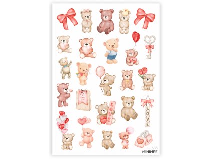 191414 papirove samolepky v arsiku a5 medvidci