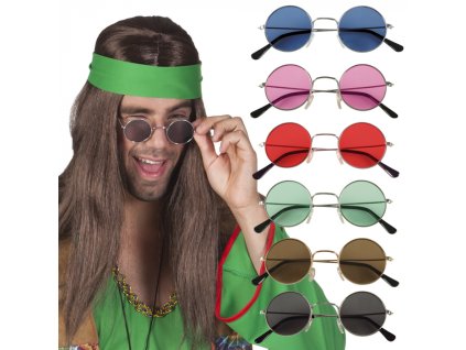 Brýle lenonky zelené