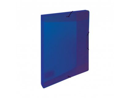 193140 krabice pp s gumou a5 opaline modra