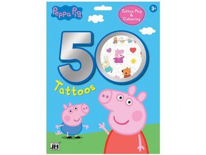 195576 tetovaci set 50 prasatko peppa