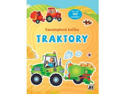 195630 samolepky knizka traktory