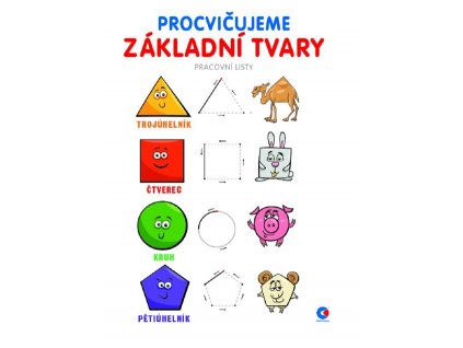 Omalovánka - A4 - Procvičujeme základní tvary