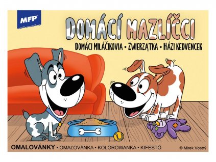 Omalovánky MFP Domácí mazlíčci