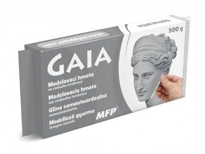 198210 modelovaci hmota gaia 500g seda