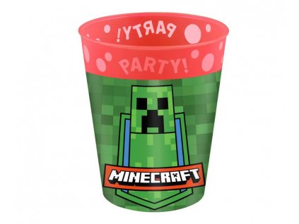 Opakovaně použitelný Minecraft party kelímek 250ml